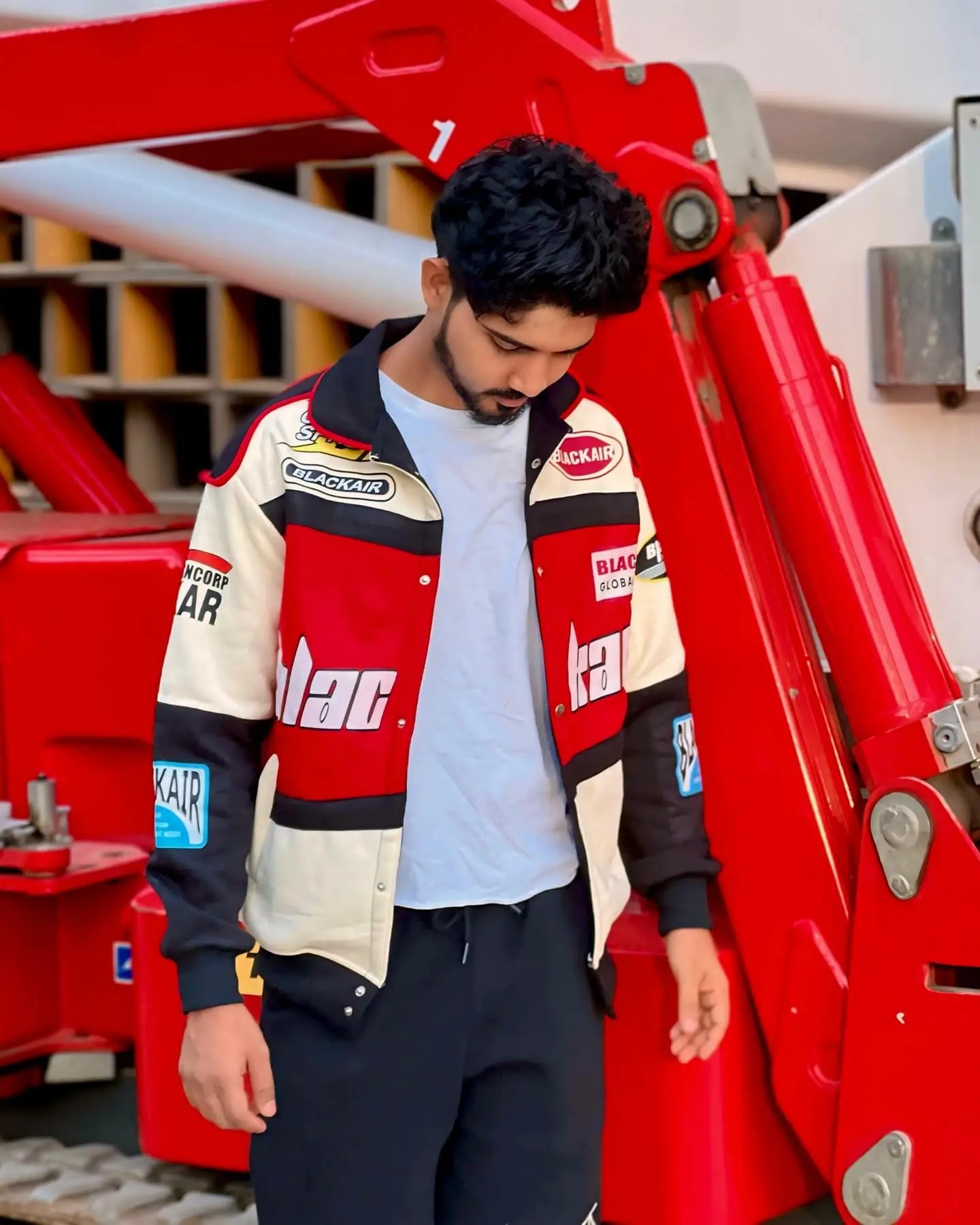 Red BlackAir Racer Jacket | Motorsport Fashion & Style - image 4