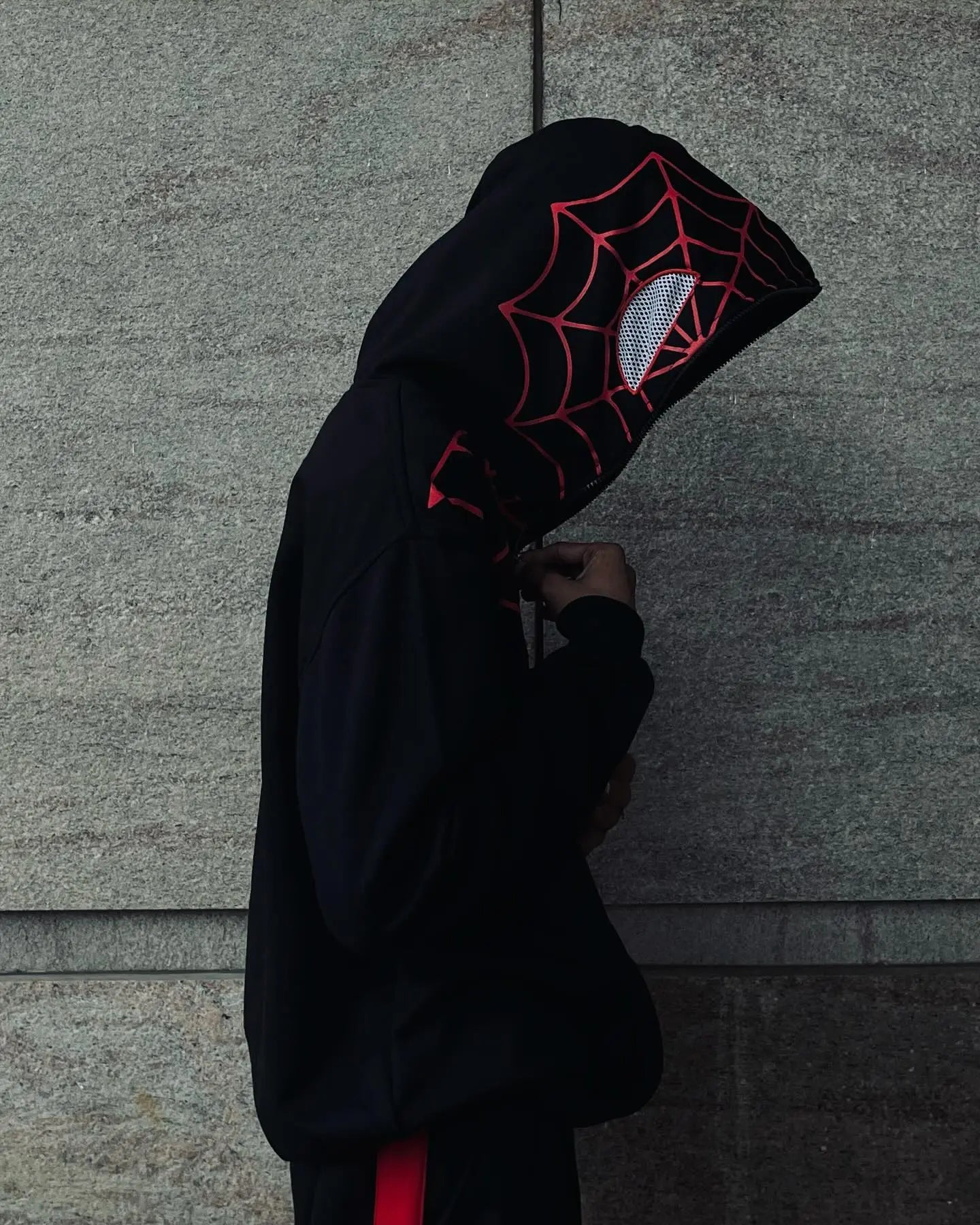 Marvel Black Spiderman Hoodie – Zip-Up Hoodie for Men & Women - image 5