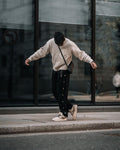 Baggy Fit Snap Button Baggy Pant For Men's
