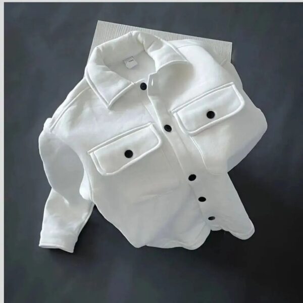 White Turkey's Shacket For Men's - Image 3