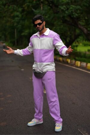 Rubgy oversized sweatshirt suit