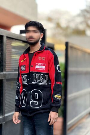 Y2K Racer Jacket by Exotix - Bold Vintage Streetwear