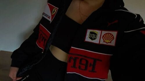 Black Ferrari Jacket – F1-Inspired Streetwear by Exotix photo review