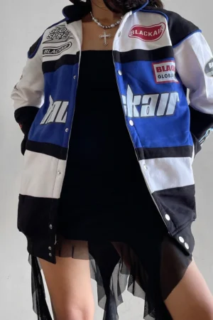 black air racer jacket
