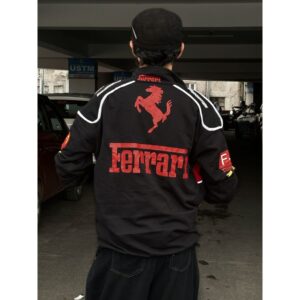 black ferrari jacket - exotix