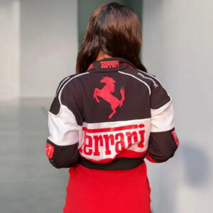 Crop Ferrari Jacket Back picture