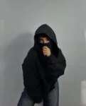 Ninja Balaclava Hoodie with Built-In Face Mask – Exotix photo review