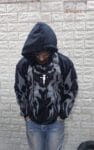Exotix Depth Hoodie – Y2K Aesthetic Tribal Oversized Streetwear photo review