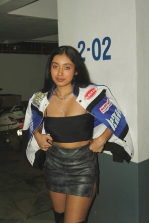 Women's Blackair Vintage Racing Jacket - Front View