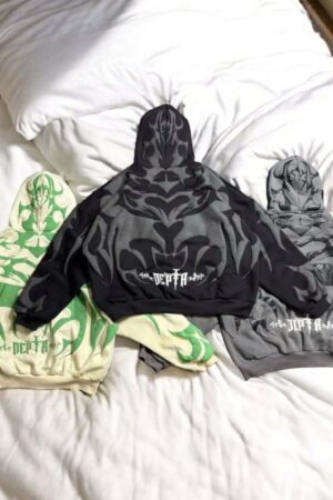 Buy Tribal Shadow Depth Hoodie Online – Oversized Fit for Indian Streetwear Lovers