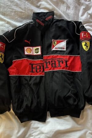 Buy Now Black F1 Ferrari Jacket In India From Exotix