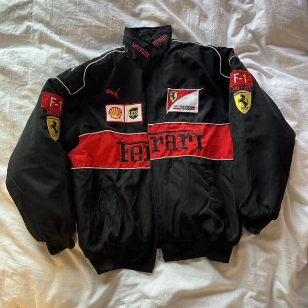 Buy Now Black F1 Ferrari Jacket In India From Exotix