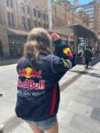 Premium Embroidered Red Bull Racing Jacket – Exotix Streetwear photo review