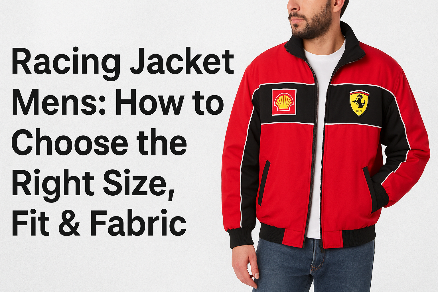 Racing Jacket Mens: How to Choose the Right Size, Fit & Fabric