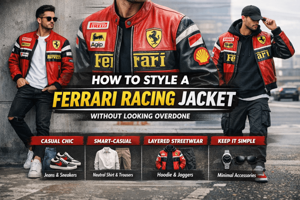 Ferrari Racing Jacket: How to Style Bold Motorsport Fashion Without Looking Overdone