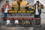 vintage racing jacket​